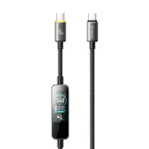 Mcdodo CA 8750 Cab Vision 240W USB C to C Cable with TFT Screen Display 4ft 2