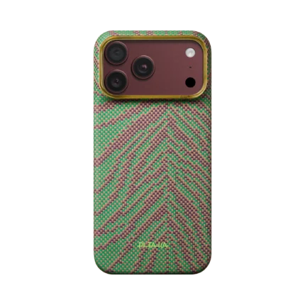 PITAKA Breath of Veins Sprout Surge (PitaTap™) Edge Case for iPhone 17/18 Pro Max