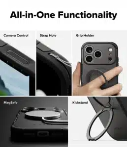 Ringke Alles Gunmetal Case for iPhone 1718 Pro and iPhone 1718 Pro Max 2