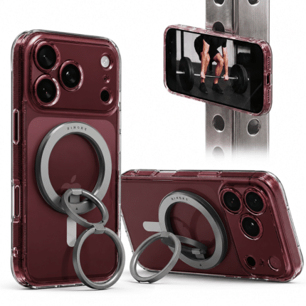 Ringke Dual Magnetic Smart Ring Phone Grip – Satin Silver