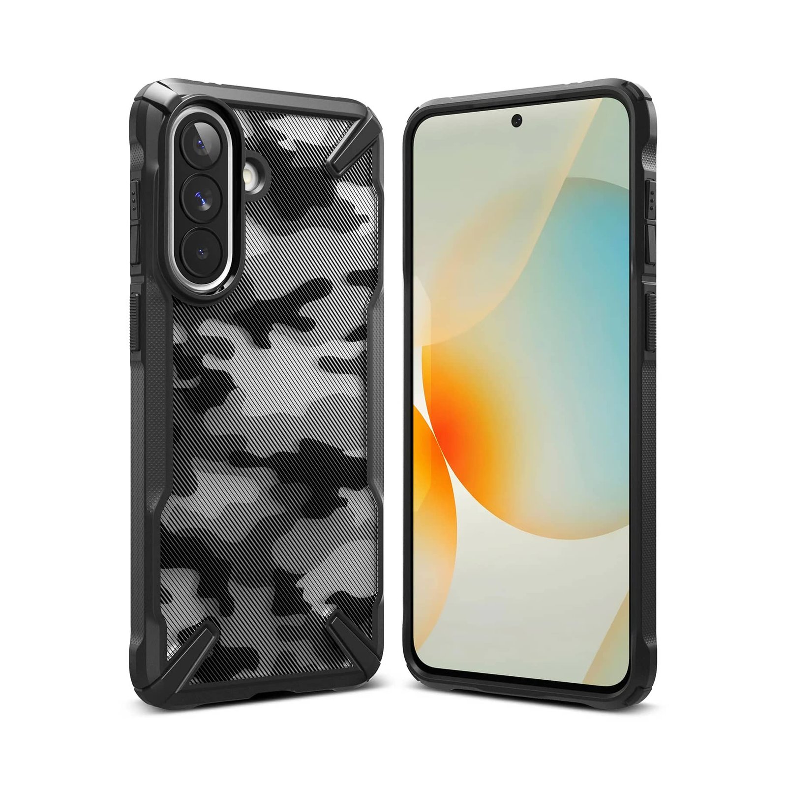 Ringke Fusion-X Camo Black Case for Galaxy A57 5G (1) Ringke Fusion X Camo Black Case for Galaxy A57 5G 1