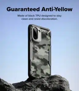 Ringke Fusion X Camo Black Case for Oneplus 15R 1