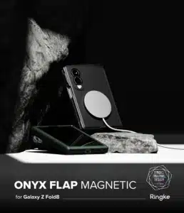 Ringke Onyx Flap Magnetic (BK) Case for Galaxy Z Fold 8 1 Ringke Onyx Flap Magnetic BK Case for Galaxy Z Fold 8 2