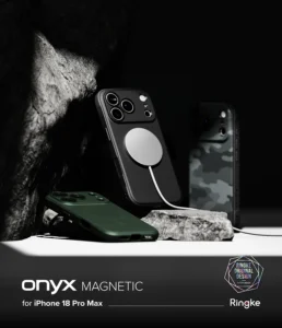 Ringke Onyx Magnetic Black Case For iPhone 18 Pro and iPhone 18 Pro Max 3