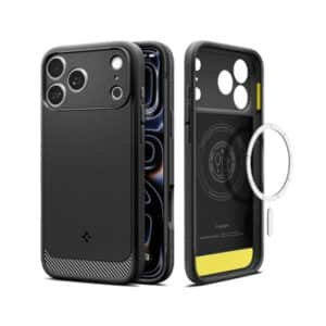 Spigen Rugged Armor MagFit Case for iPhone 18 Pro Max 1