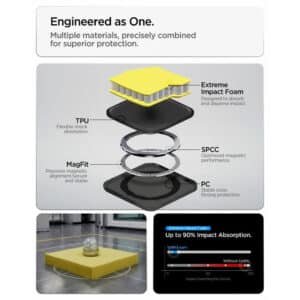 Spigen Tough Armor MagFit Case for Galaxy S26 Ultra 3